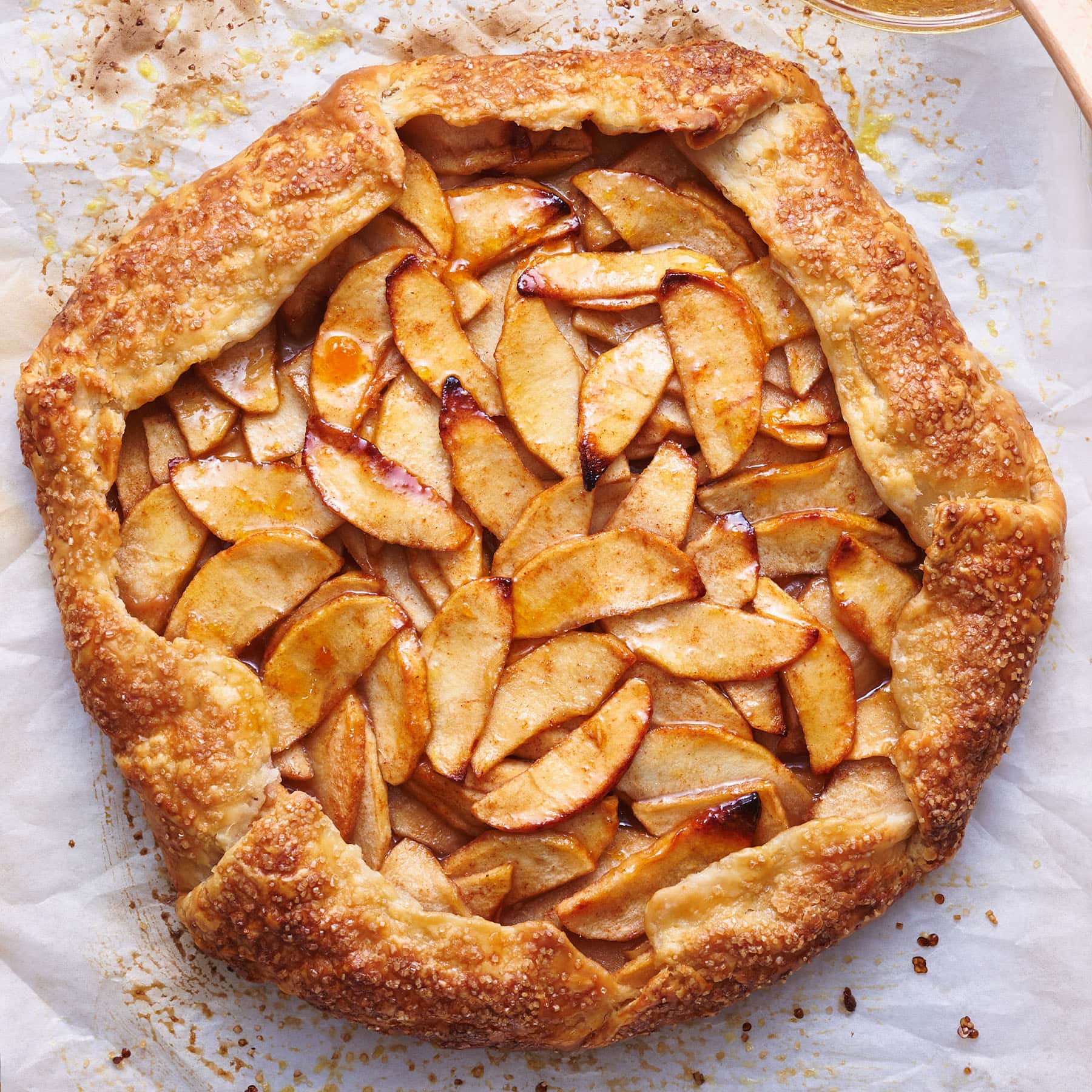 Recipe for Caramel Apple Galette