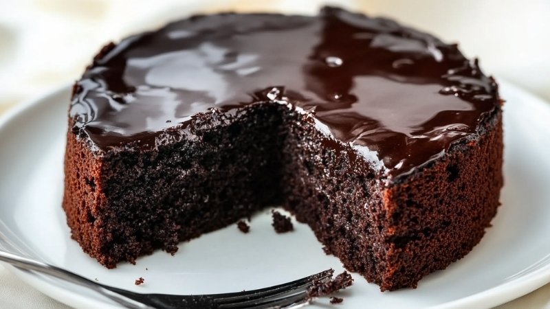 Flourless chocolate cake